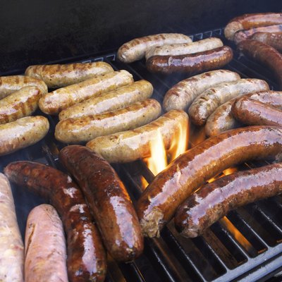 Grilling Sausage