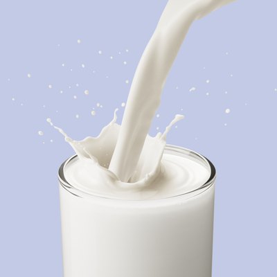 pouring milk