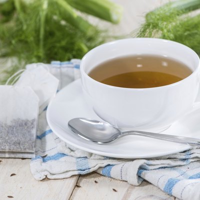 Fresh made Fennel Tea