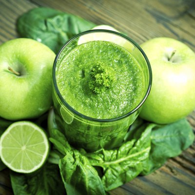 Healthy green smoothie
