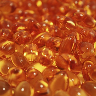 Fish oils Omega 3 capsules
