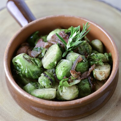 Brussel Sprouts with Pancetta