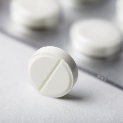 Tablet closeup