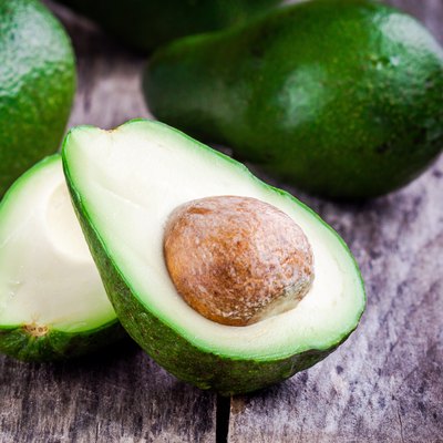 fresh raw avocado
