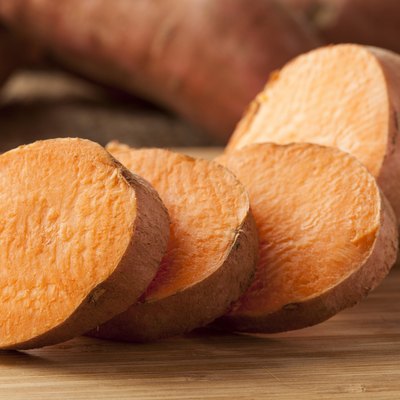 Fresh Organic Orange Sweet Potato
