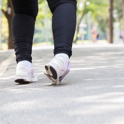 Ankle sprain while jogging