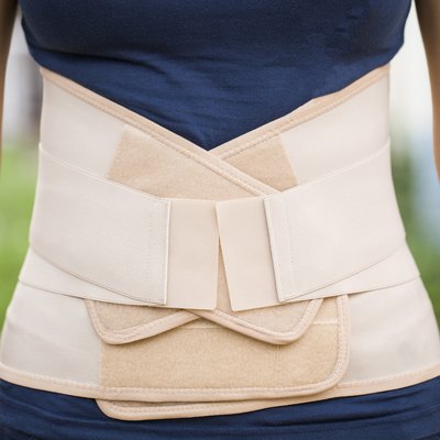 Back support for muscle back