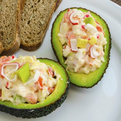 Stuffed with avocado