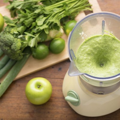 Smoothie in a blender