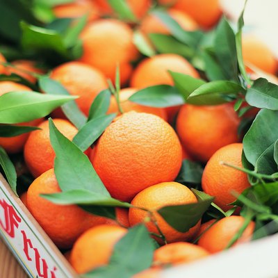 Crate Full of Oranges