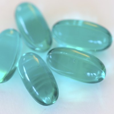 Multiple Blue Gel Capsules