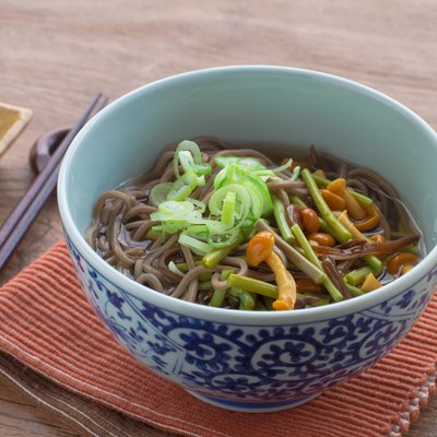 Japanese cuisine, Sansai Soba Noodles