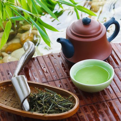 "Tea set,close-up"