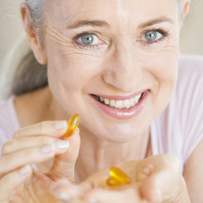 Woman Taking Pills