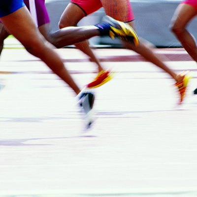 Legs of runners
