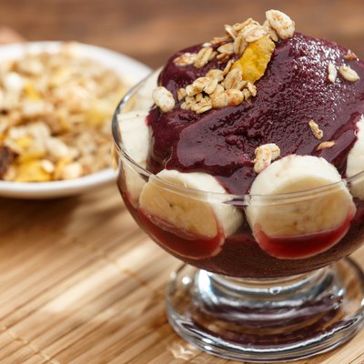Acai in the bowl