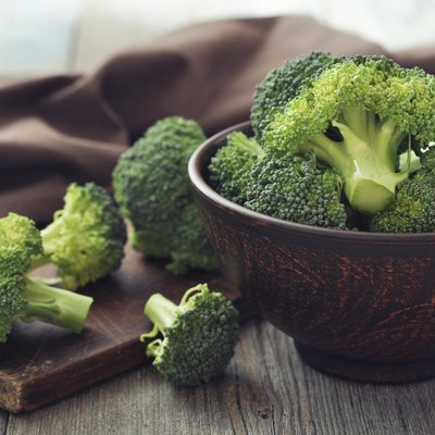 Fresh green broccoli