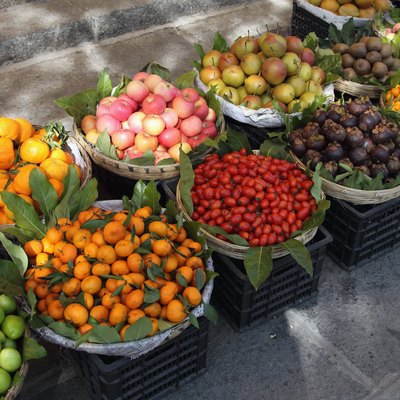 Outdoor fruit stand