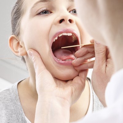 Child with doctor