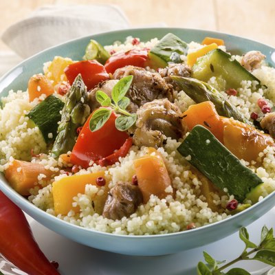 couscous with meat and vegetables