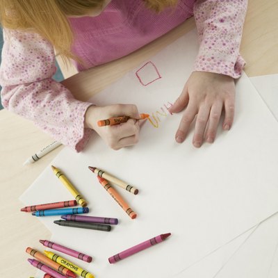 Girl drawing