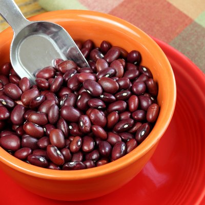 Dried Kidney Beans in Bowl