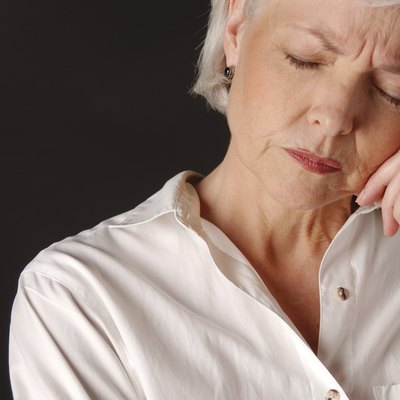 Woman in pain