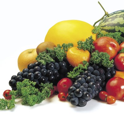 Variety of produce