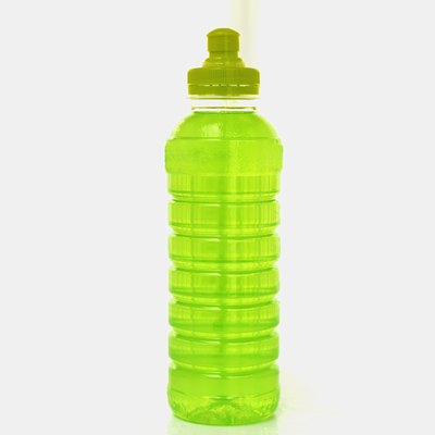 close-up of a bottle of juice