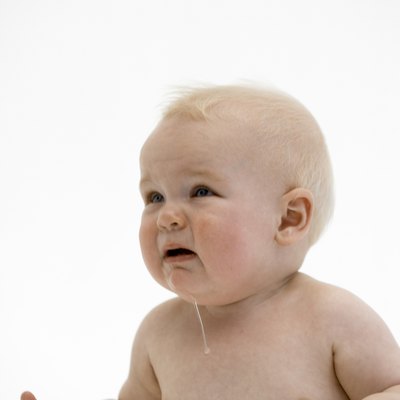 Drooling baby