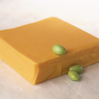 Soy cheese still life