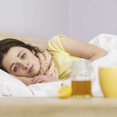 Sick woman