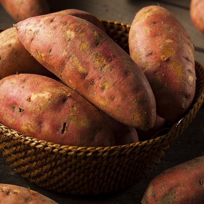 Organic Raw Sweet Potatoes