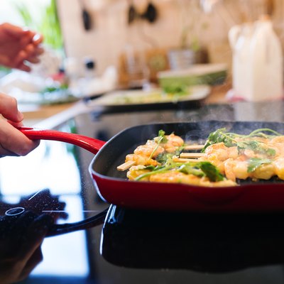 Man cooking