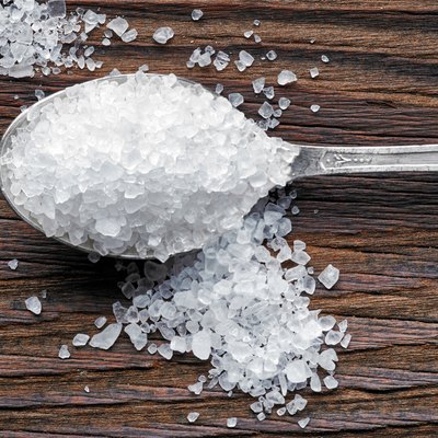spoon of sea salt