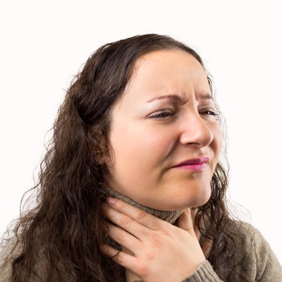 suffering from throat problemswith