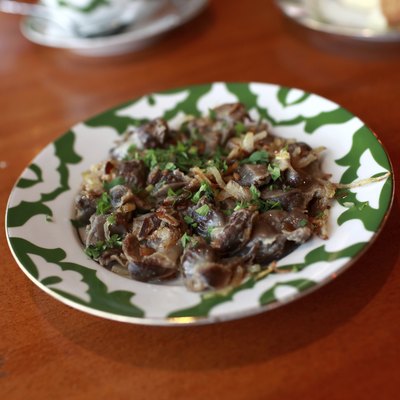 Stewed giblets