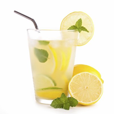 ice cold lemonade