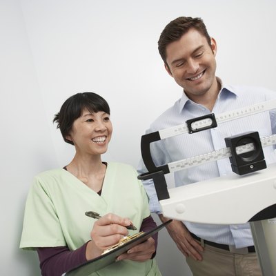 Medical staff working