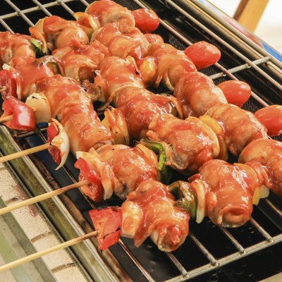 Barbecue Bacon Sausages.