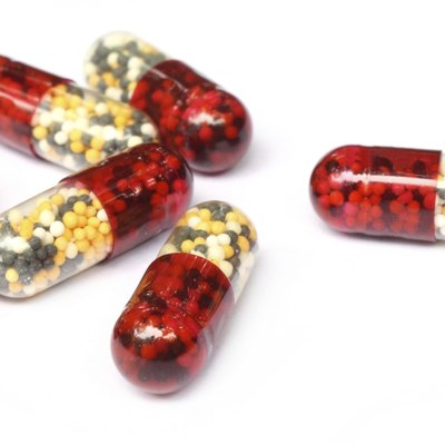 Close up of capsules
