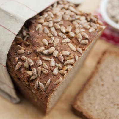 Rye Bread with sunflower seeds