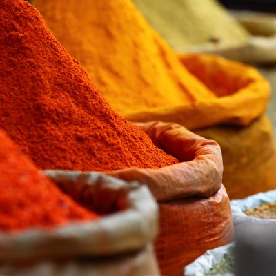 Traditional spices market