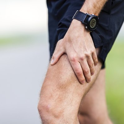 Runner leg pain during training