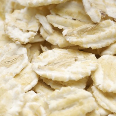Oats, close-up