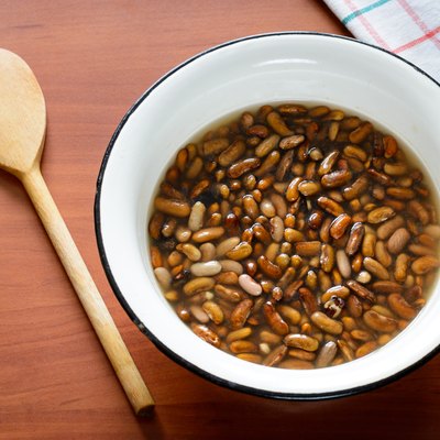 Brown Beans in Water