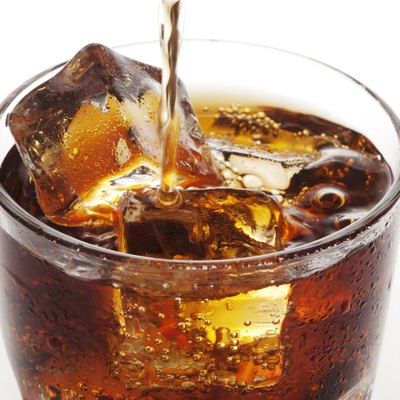 pouring cola