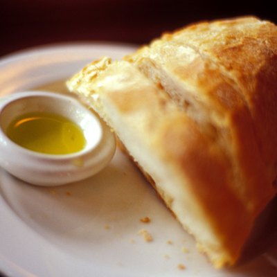 Crusty French Bread and Olive Oil