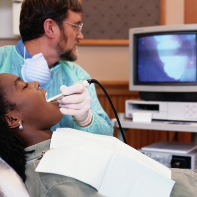 Dentist using Camera