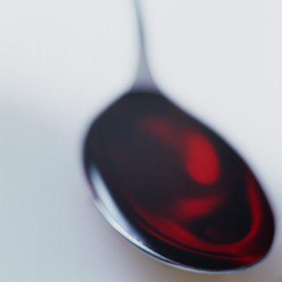 Syrup in Spoon